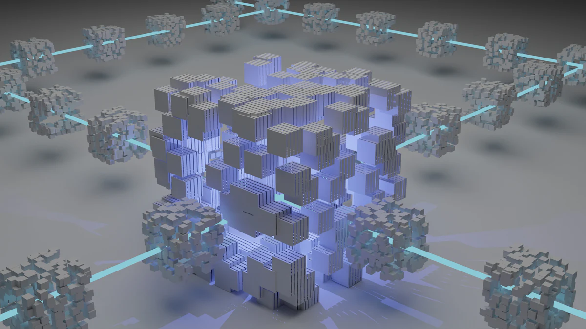 Glowing futuristic chip, representing AI compute cost discipline