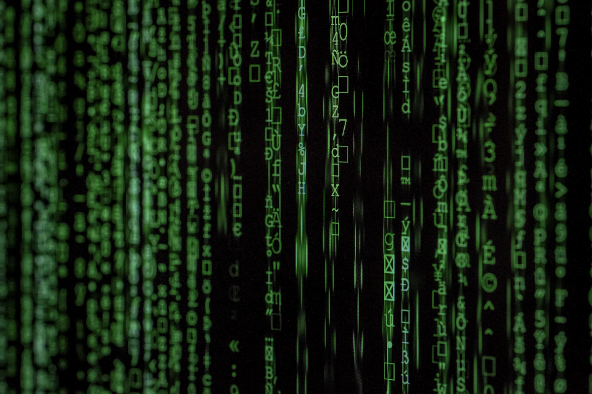 Lines of code on a dark terminal, representing CI/CD pipelines