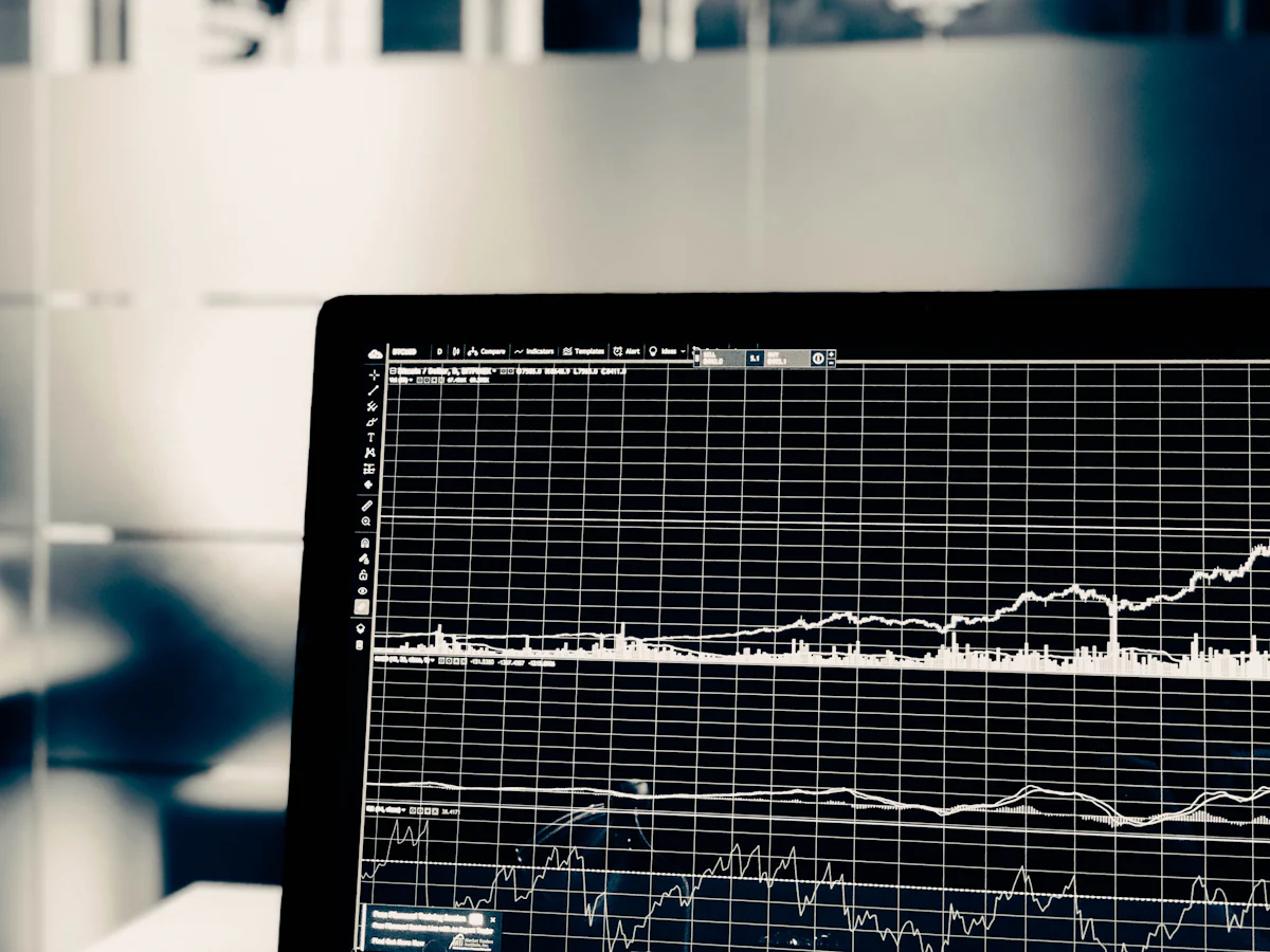 Code and data on a screen, representing production observability
